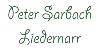 Peter Sarbach Peter Sarbach